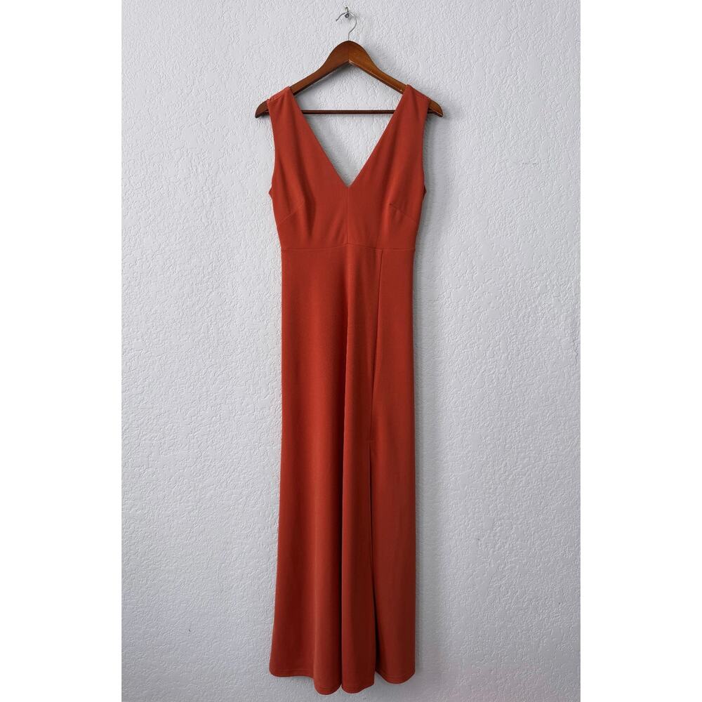 birdy grey auburn shamin floor length gown dress size medium